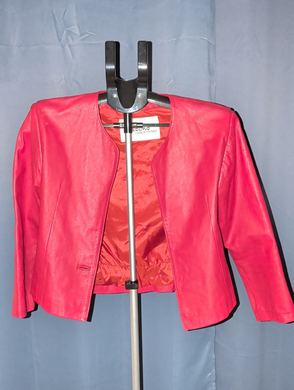 Vintage Wilson Red Leather Jacket